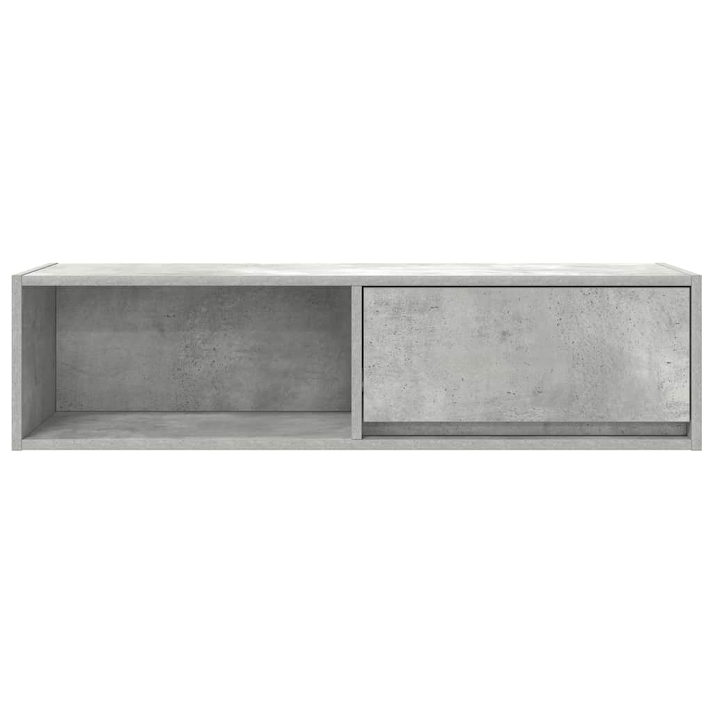 vidaXL Szafki RTV 2 szt. Beton Szary 100x31x25,5 cm Drewno klejone