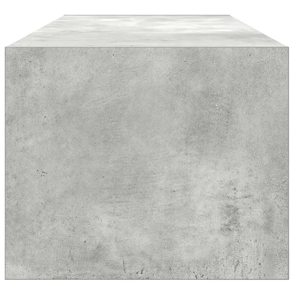 vidaXL Szafki RTV 2 szt. Beton Szary 100x31x25,5 cm Drewno klejone
