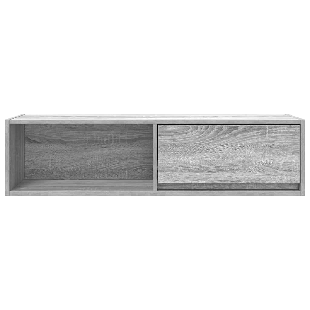 vidaXL Szafki RTV 2 szt. Szary Sonoma 100x31x25,5 cm Drewno klejone