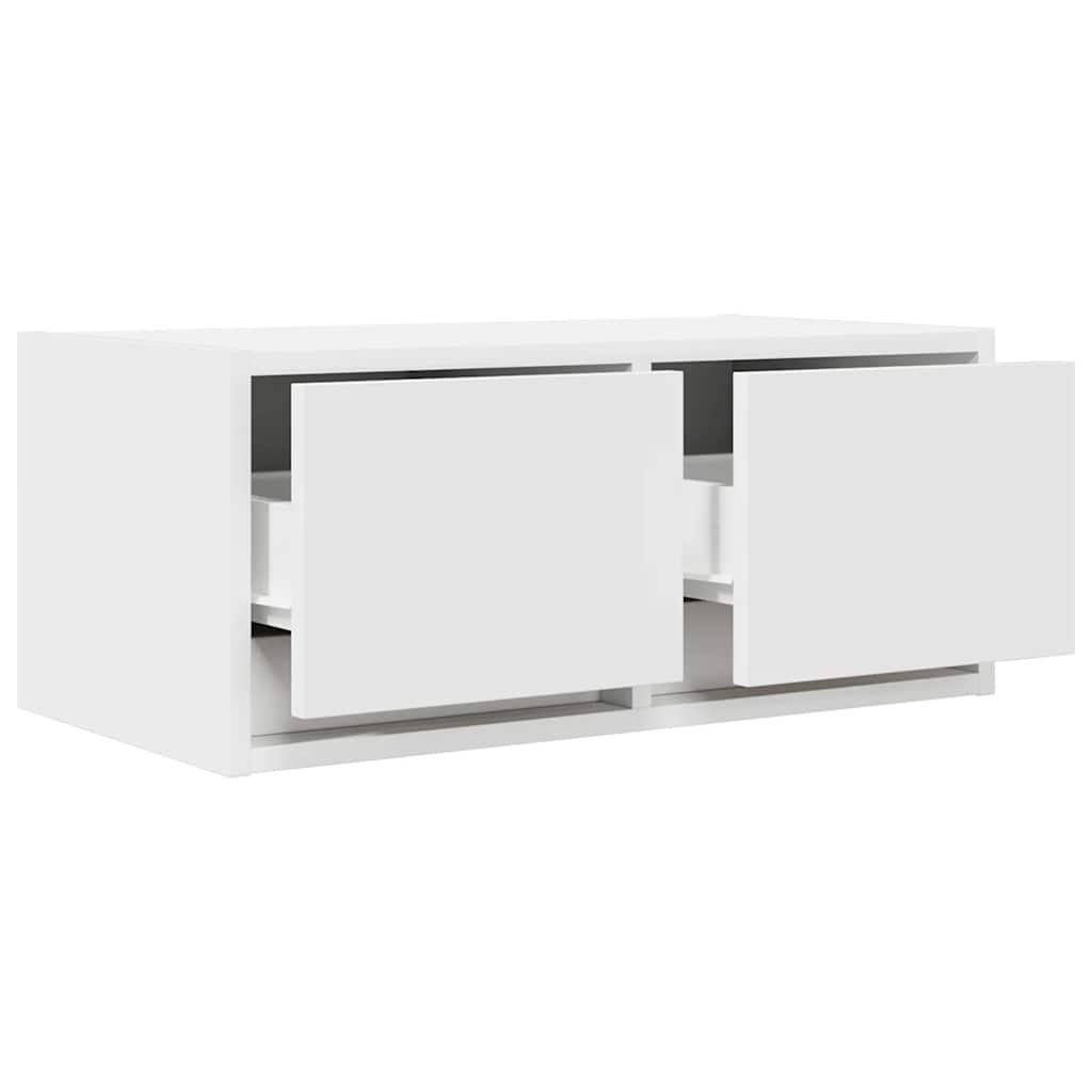 vidaXL Szafki RTV 2 szt. Białe 60x31x25,5 cm Drewno klejone