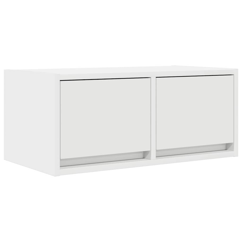 vidaXL Szafki RTV 2 szt. Białe 60x31x25,5 cm Drewno klejone
