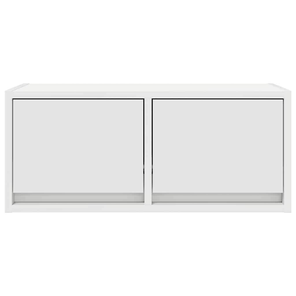 vidaXL Szafki RTV 2 szt. Białe 60x31x25,5 cm Drewno klejone