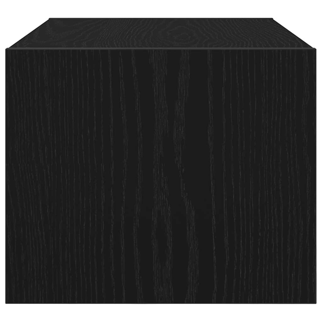 vidaXL Szafki RTV 2 szt. Dąb czarny 60x31x25,5 cm Drewno klejone