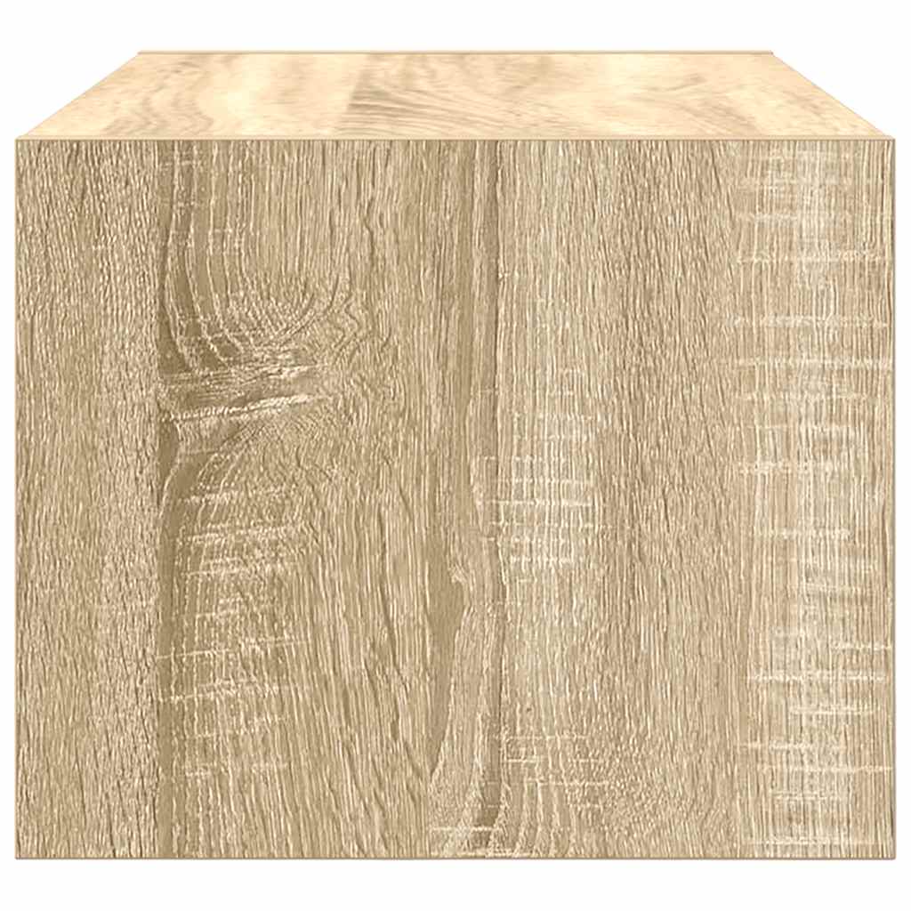 vidaXL Szafka RTV Sonoma Oak 60x31x25,5 cm Drewno klejone