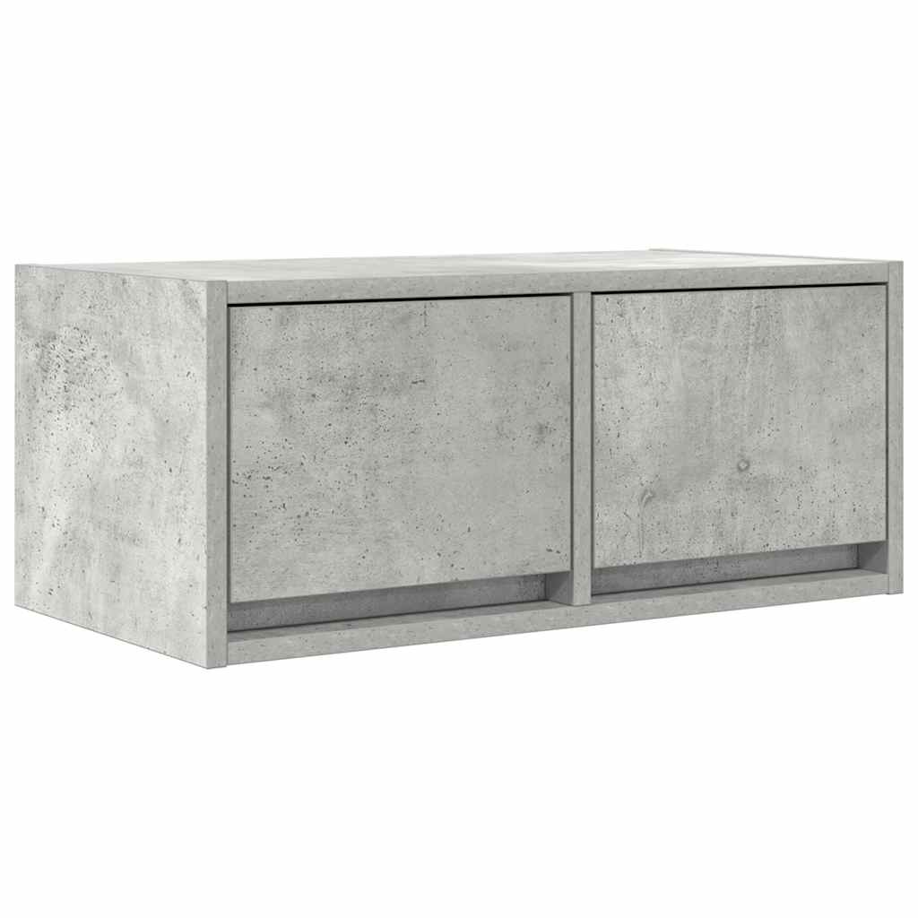 vidaXL Szafka RTV Beton Szary 60x31x25,5 cm Drewno klejone