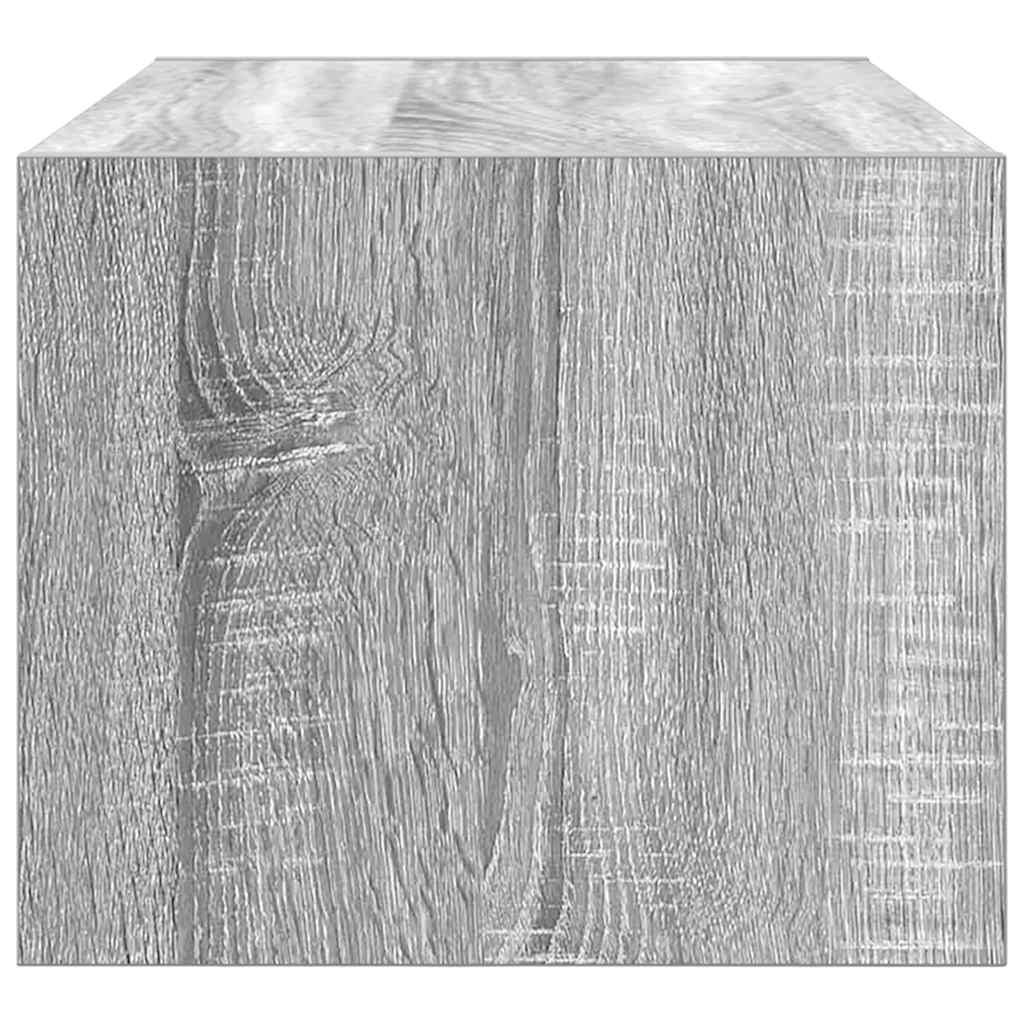 vidaXL Szafka RTV Szara Sonoma 60x31x25,5 cm Drewno klejone
