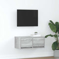 vidaXL Szafka RTV Szara Sonoma 60x31x25,5 cm Drewno klejone