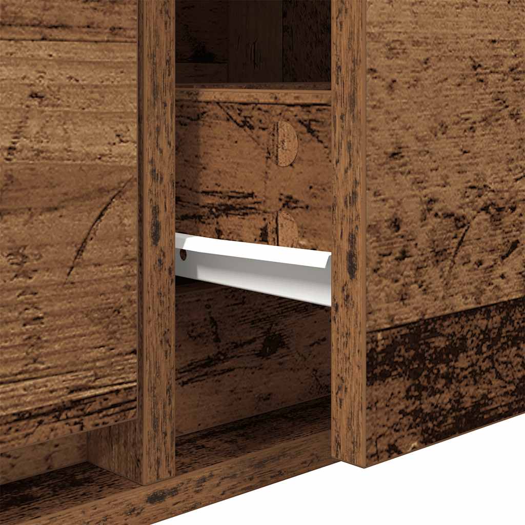 vidaXL Szafka RTV Stare drewno 60x31x25,5 cm Drewno klejone