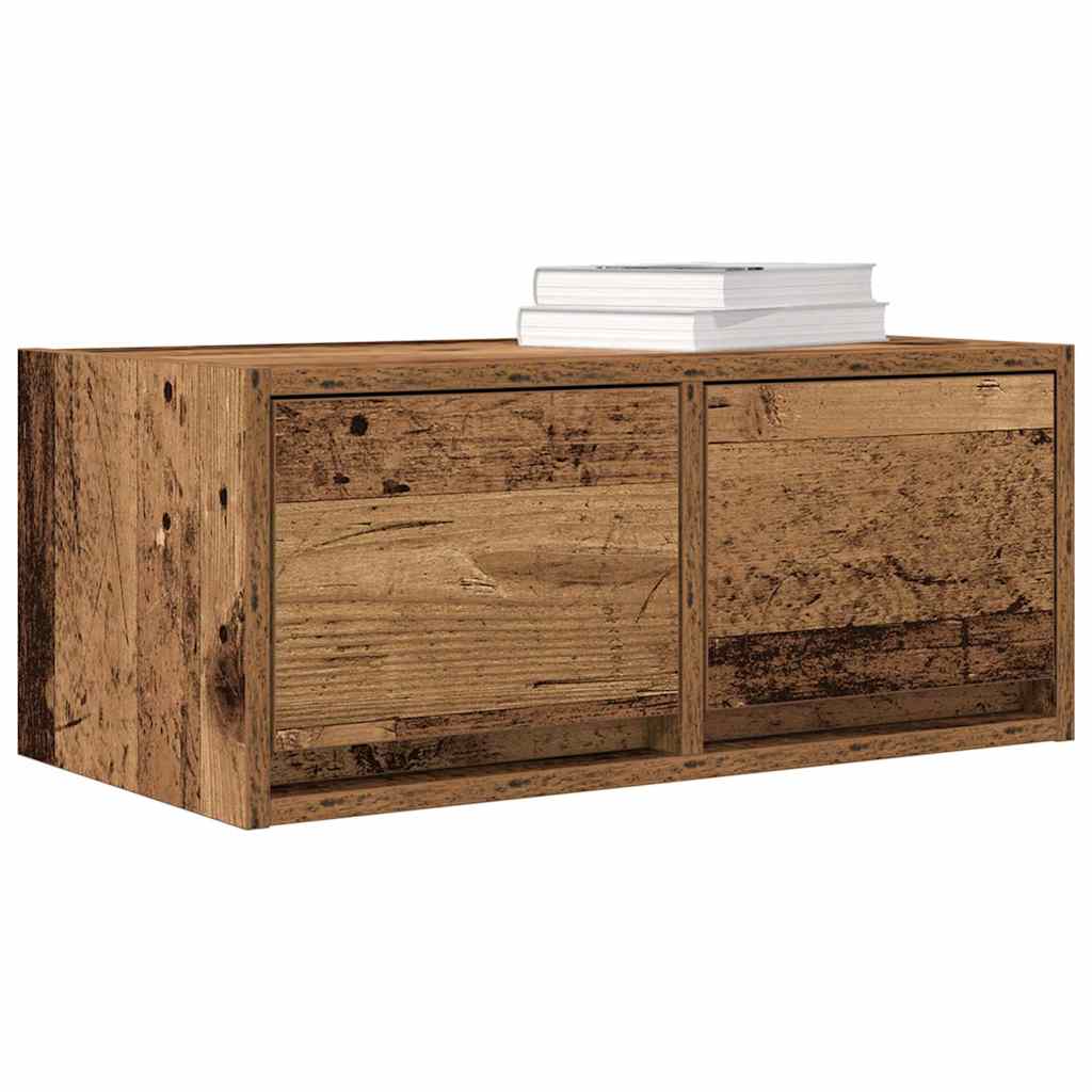vidaXL Szafka RTV Stare drewno 60x31x25,5 cm Drewno klejone
