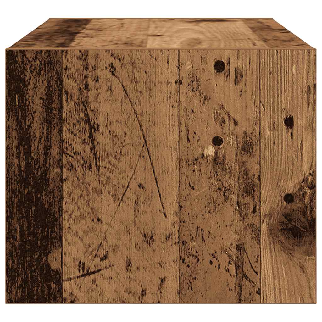vidaXL Szafka RTV Stare drewno 60x31x25,5 cm Drewno klejone