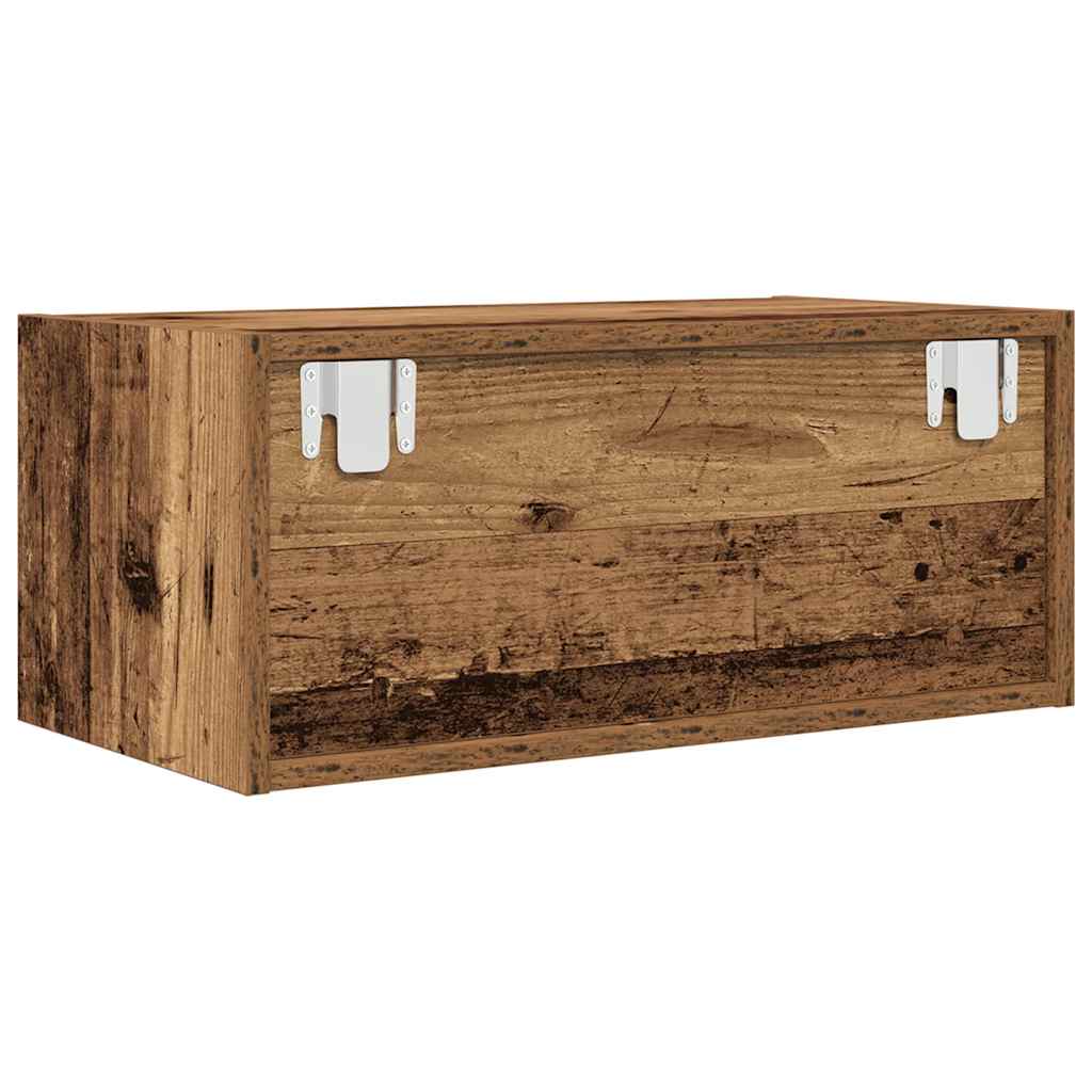 vidaXL Szafka RTV Stare drewno 60x31x25,5 cm Drewno klejone