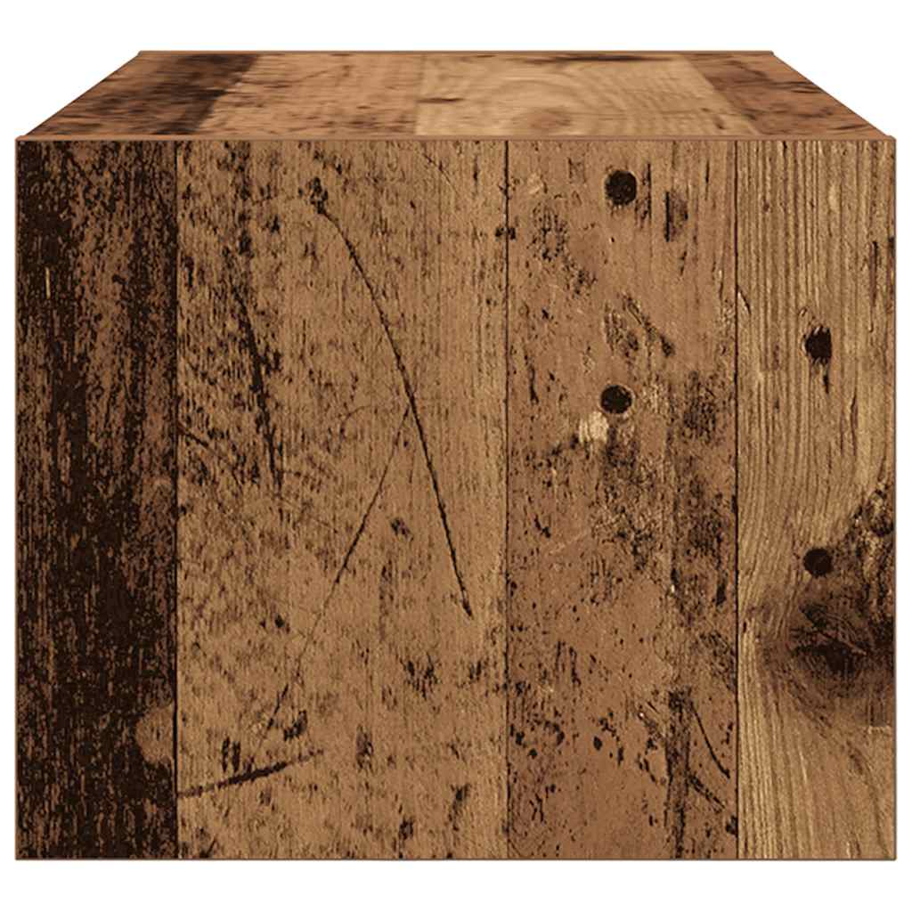 vidaXL Szafki RTV 2 szt. Stare drewno 60x31x25,5 cm Drewno klejone