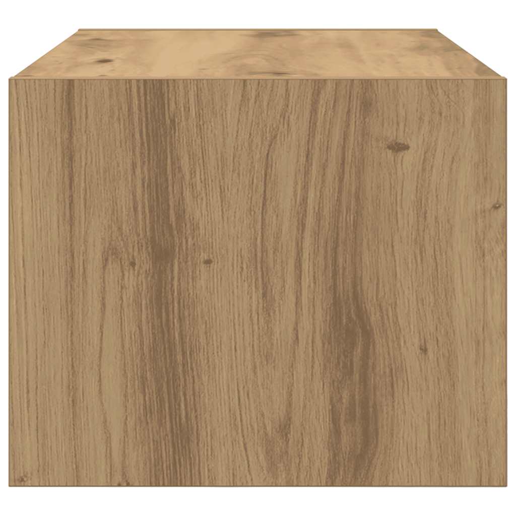 vidaXL Szafki RTV 2 szt. Dąb Artisan 60x31x25,5 cm Drewno klejone