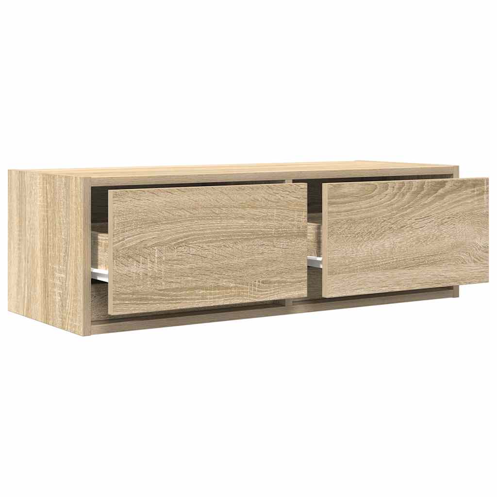 vidaXL Szafki RTV 2 szt. Dąb Sonoma 80x31x25,5 cm Drewno klejone