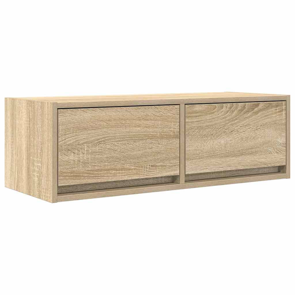vidaXL Szafki RTV 2 szt. Dąb Sonoma 80x31x25,5 cm Drewno klejone
