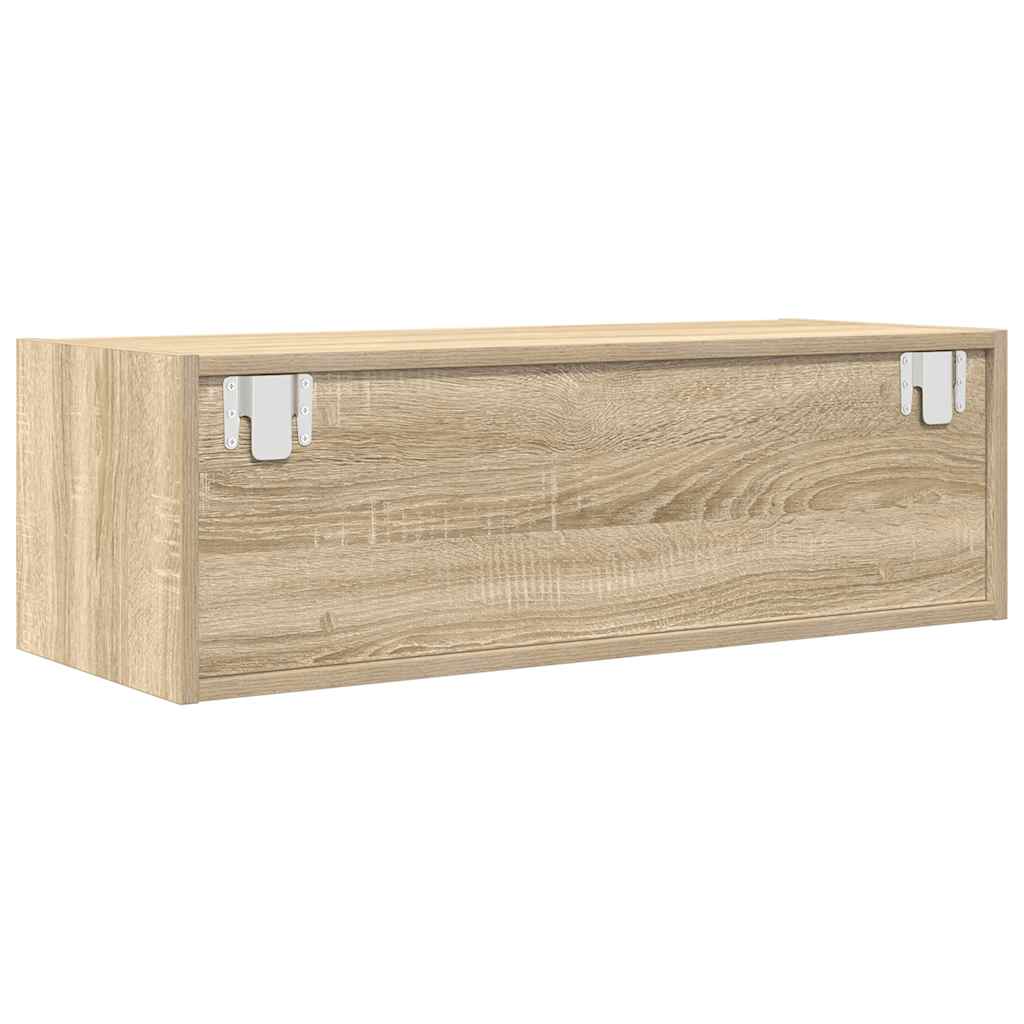 vidaXL Szafki RTV 2 szt. Dąb Sonoma 80x31x25,5 cm Drewno klejone