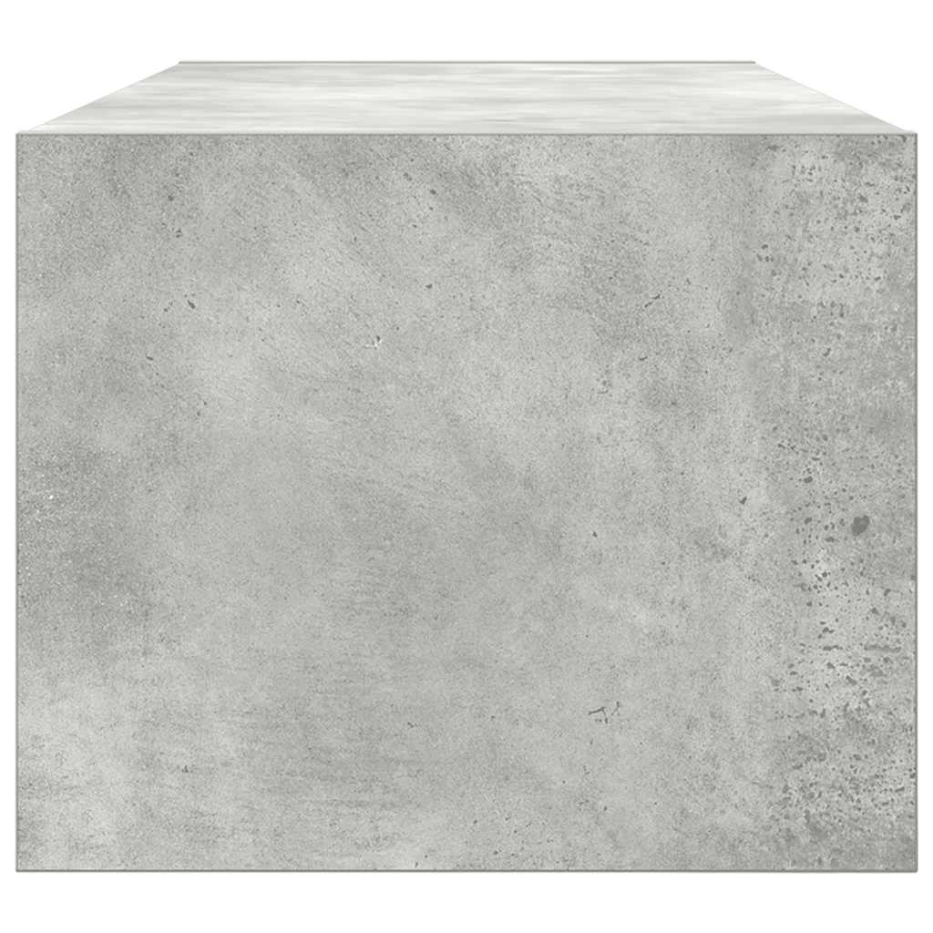 vidaXL Szafka RTV Betonowa Szara 80x31x25,5 cm Drewno klejone