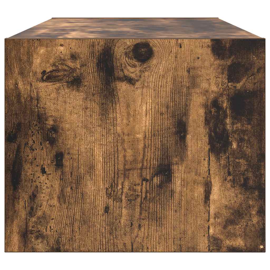 vidaXL Szafki RTV 2 szt. Dąb wędzony 80x31x25,5 cm Drewno klejone