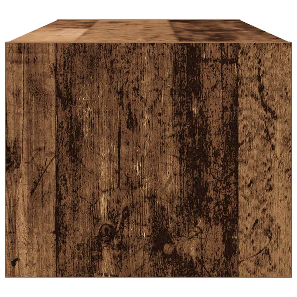 vidaXL Szafka RTV Stare drewno 80x31x25,5 cm Drewno klejone