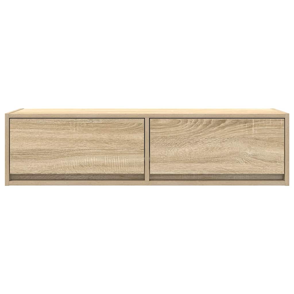vidaXL Szafka pod telewizor z szufladą dąb sonoma 100 x 31 x 25,5 cm
