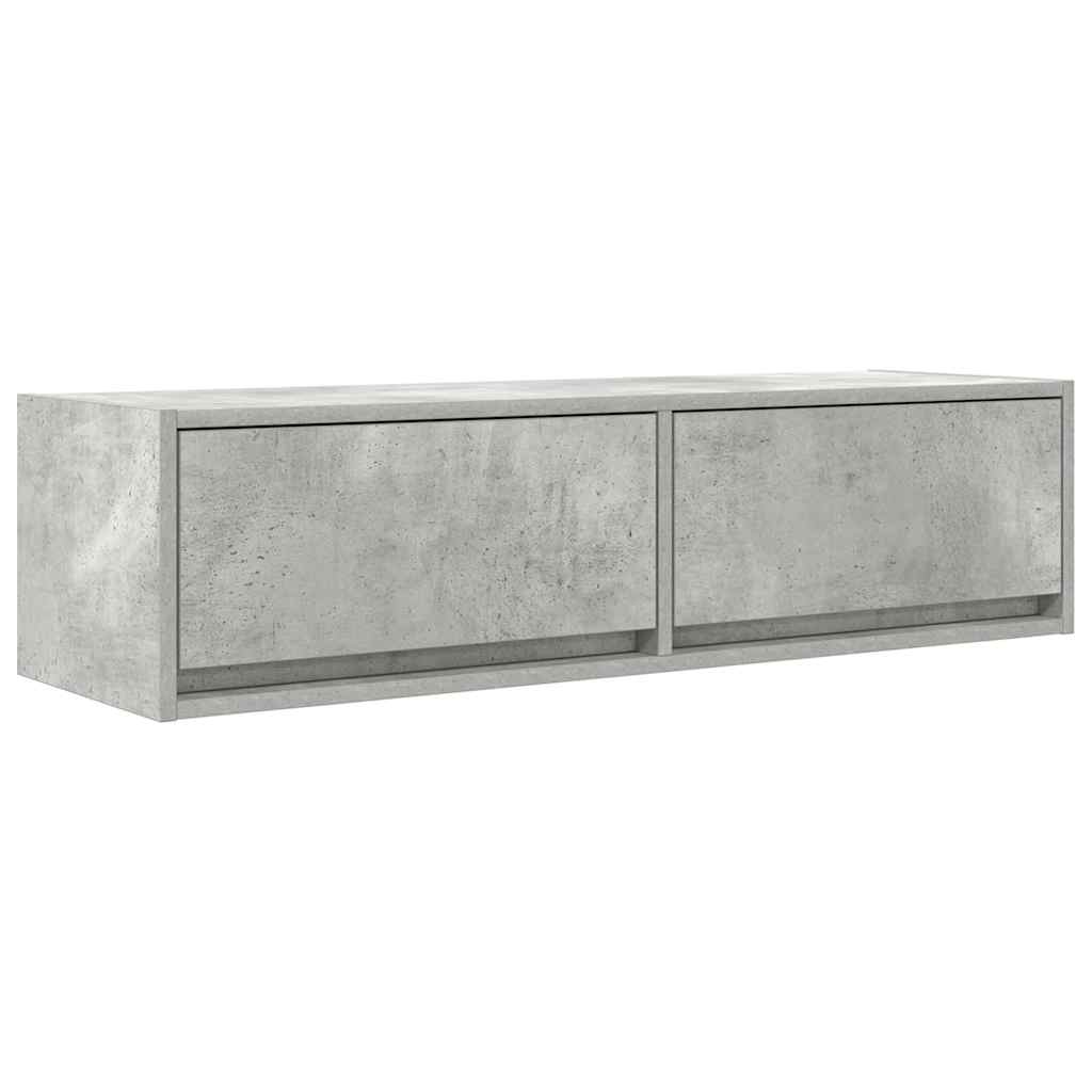 vidaXL Szafka pod telewizor Betonowy szary 100 x 31 x 25,5 cm