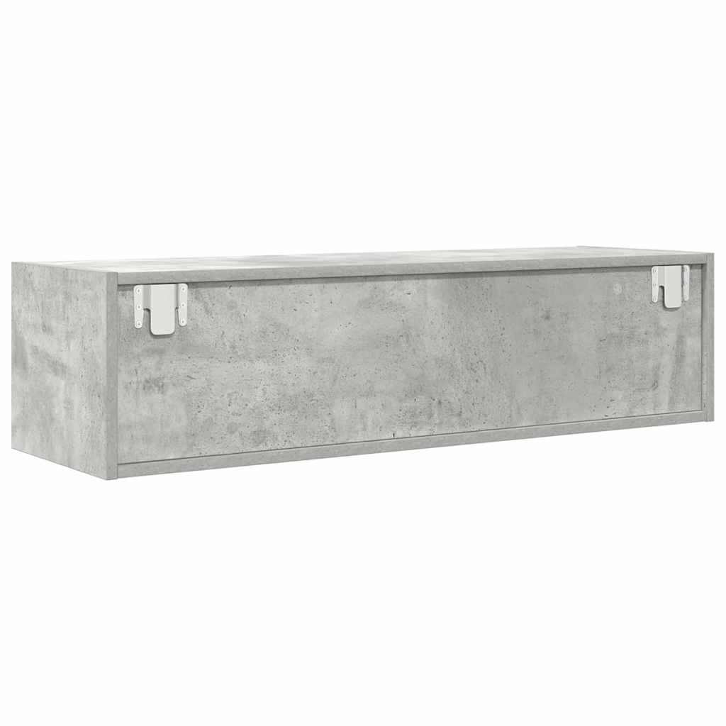 vidaXL Szafka pod telewizor Betonowy szary 100 x 31 x 25,5 cm
