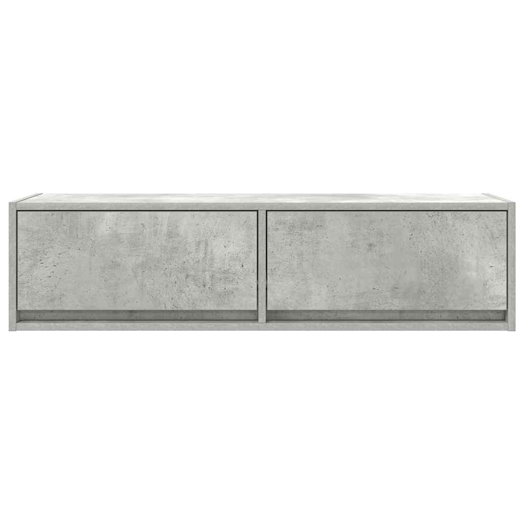 vidaXL Szafka pod telewizor Betonowy szary 100 x 31 x 25,5 cm