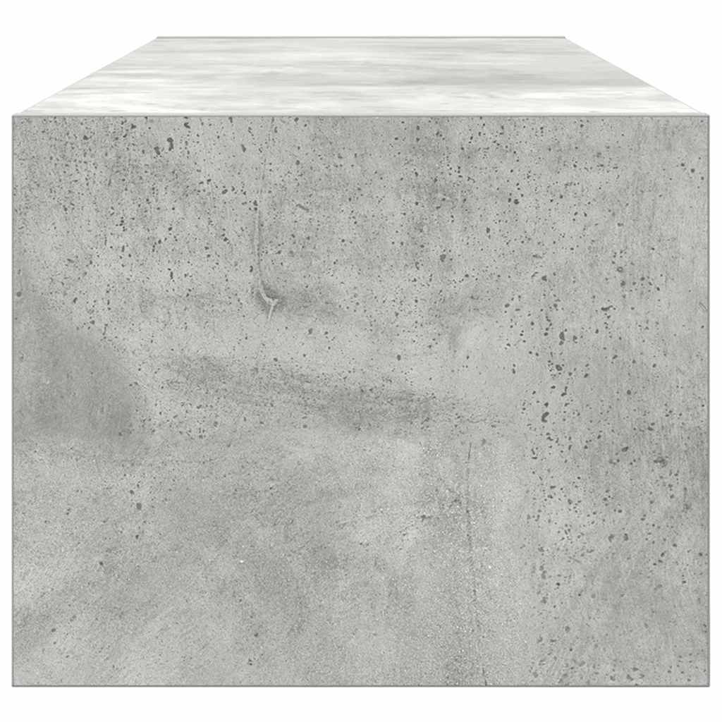 vidaXL Szafka pod telewizor Betonowy szary 100 x 31 x 25,5 cm