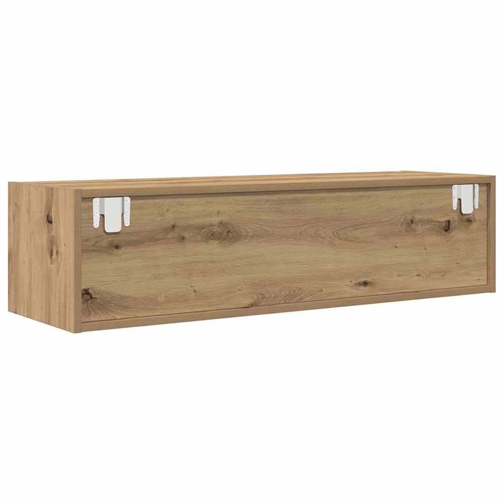 vidaXL Szafka pod telewizor z szufladą dąb artisan 100 x 31 x 25,5 cm