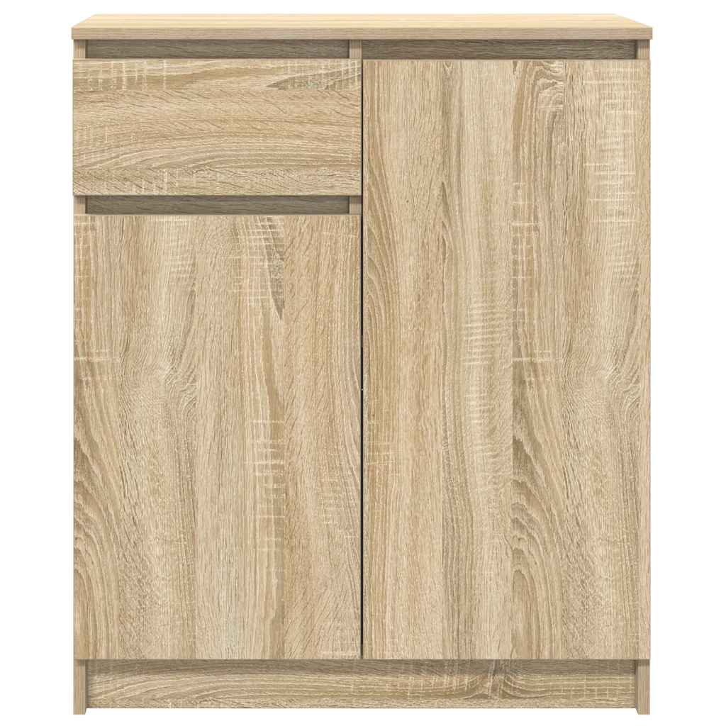 vidaXL Komoda z szufladą Dąb Sonoma 71x35x84 cm Drewno klejone