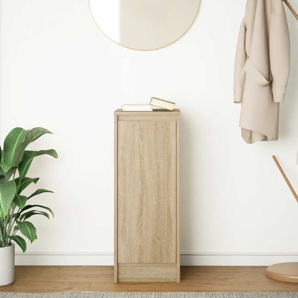vidaXL Komoda Sonoma Oak 29,5x34x76 cm Drewno klejone
