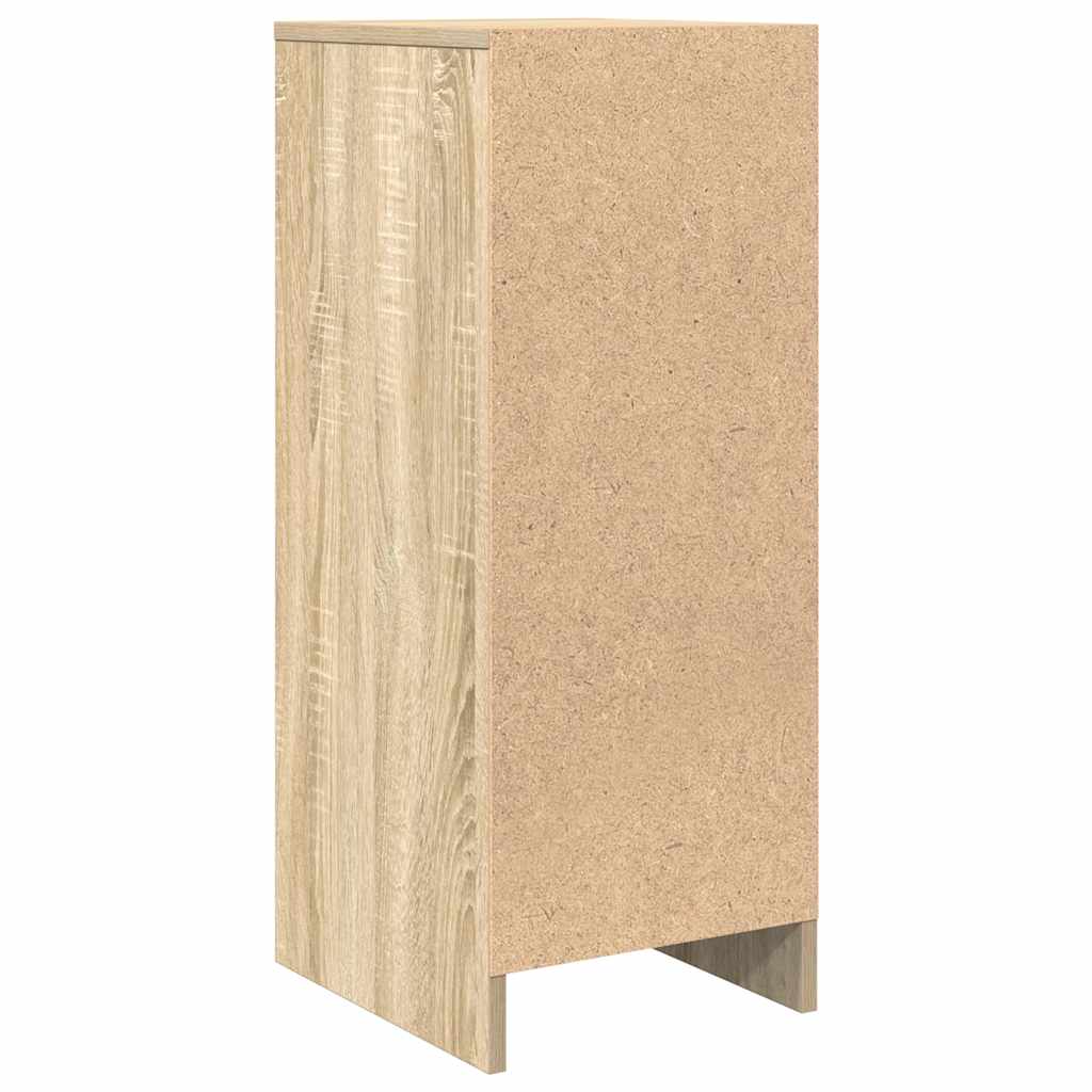 vidaXL Komoda Sonoma Oak 29,5x34x76 cm Drewno klejone