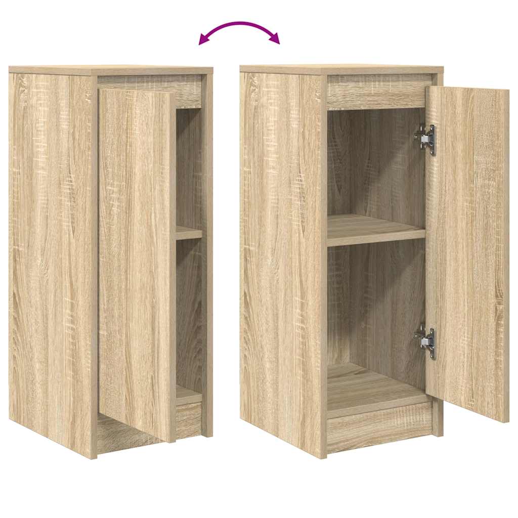vidaXL Komoda Sonoma Oak 29,5x34x76 cm Drewno klejone