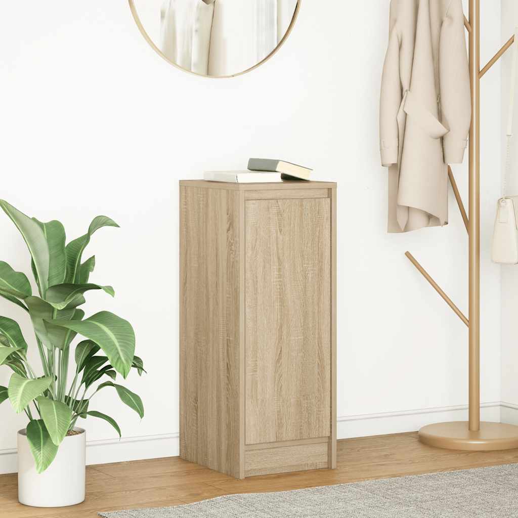 vidaXL Komoda Sonoma Oak 29,5x34x76 cm Drewno klejone