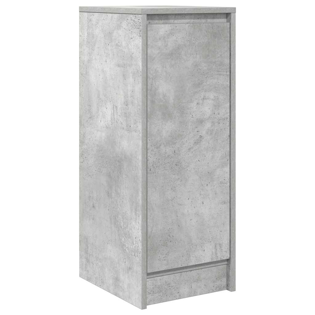 vidaXL Komoda Betonowa Szara 29,5x34x76 cm Drewno klejone