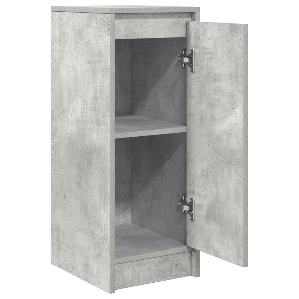 vidaXL Komoda Betonowa Szara 29,5x34x76 cm Drewno klejone