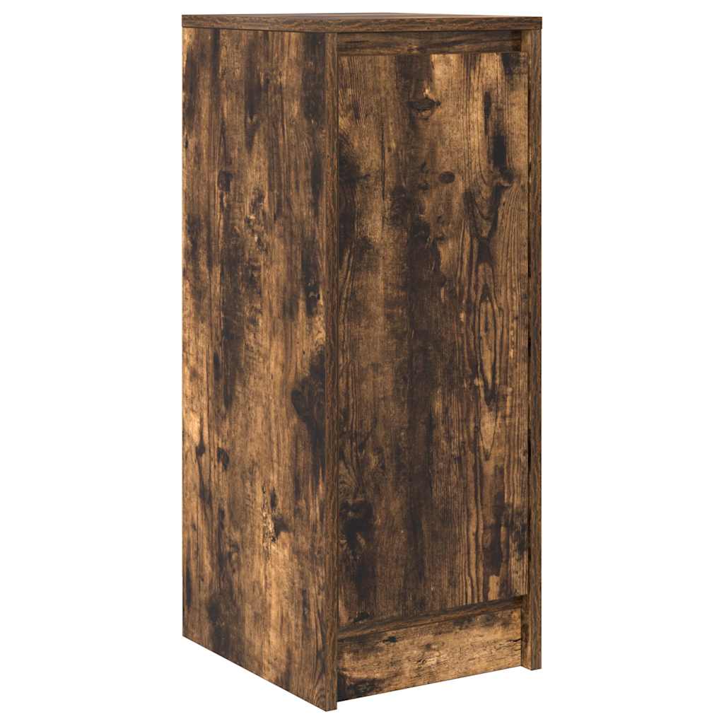 vidaXL Komoda Dąb wędzony 29,5x34x76 cm Drewno klejone
