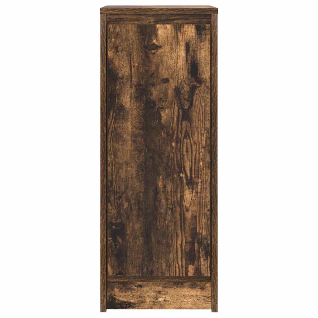 vidaXL Komoda Dąb wędzony 29,5x34x76 cm Drewno klejone