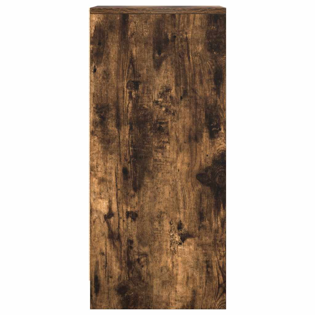 vidaXL Komoda Dąb wędzony 29,5x34x76 cm Drewno klejone