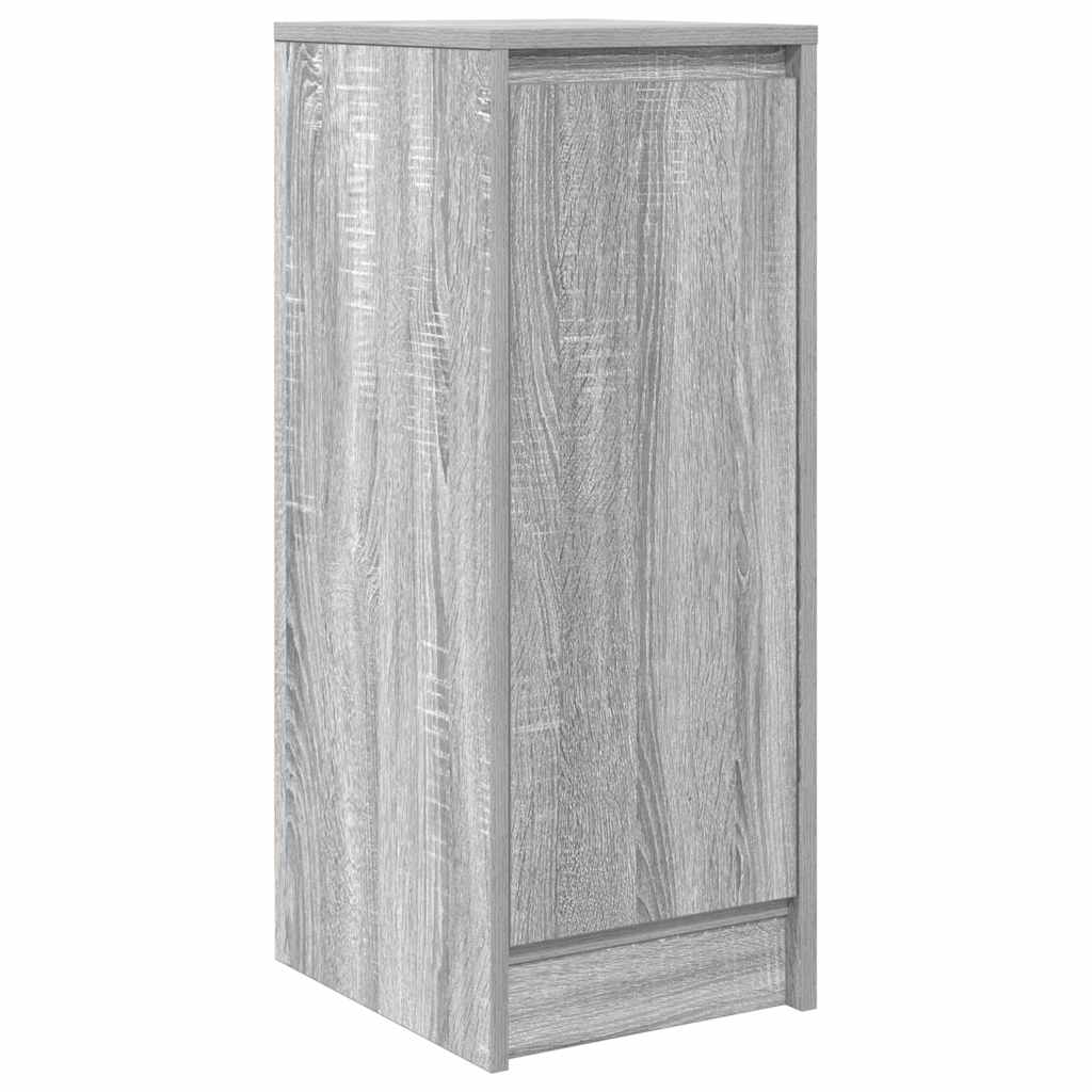 vidaXL Komoda Szara Sonoma 29,5x34x76 cm Drewno klejone