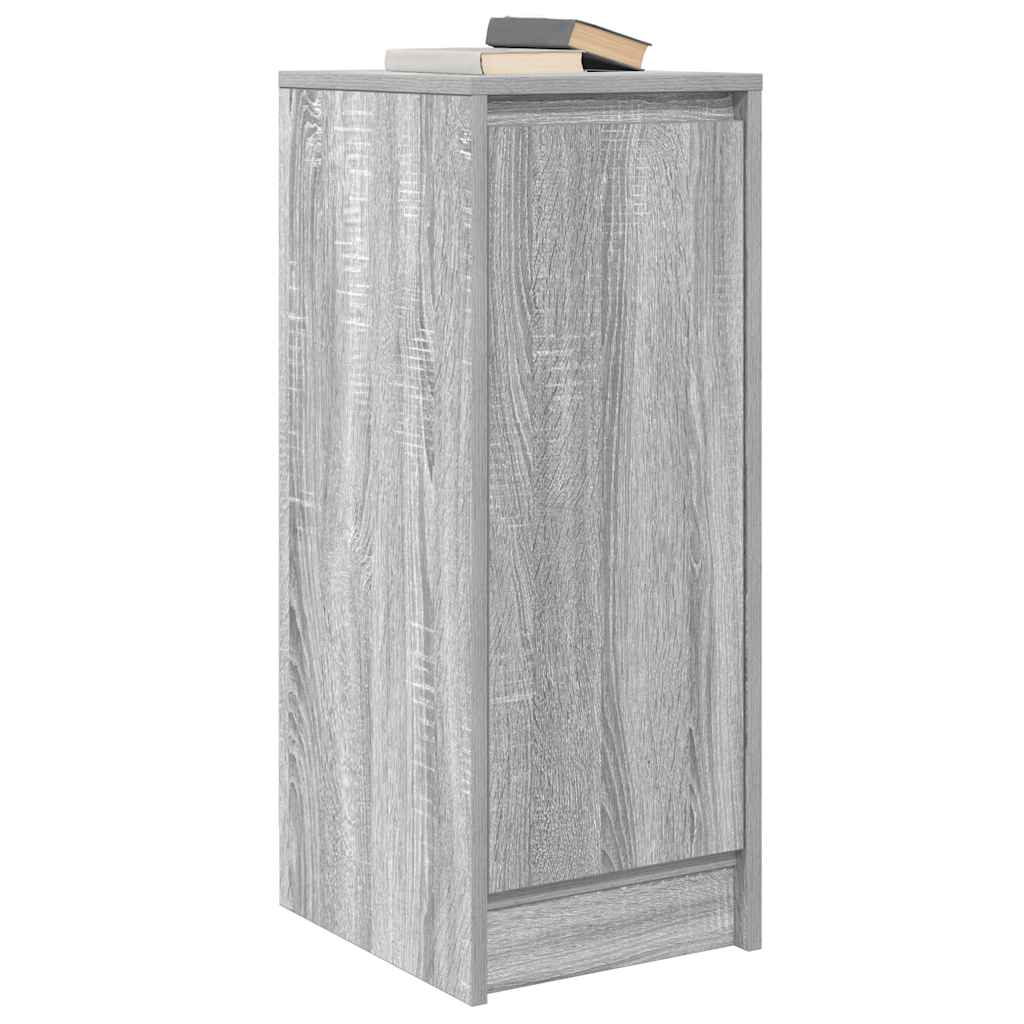vidaXL Komoda Szara Sonoma 29,5x34x76 cm Drewno klejone