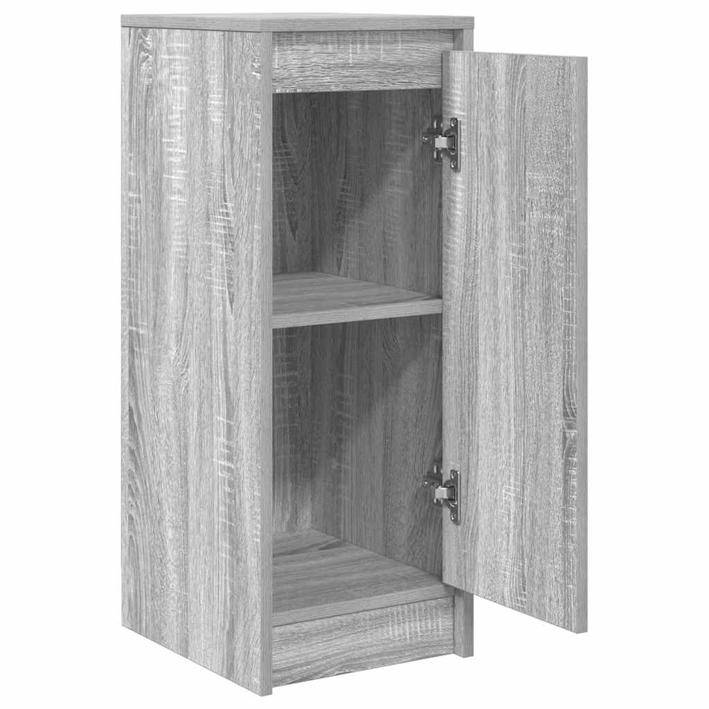 vidaXL Komoda Szara Sonoma 29,5x34x76 cm Drewno klejone