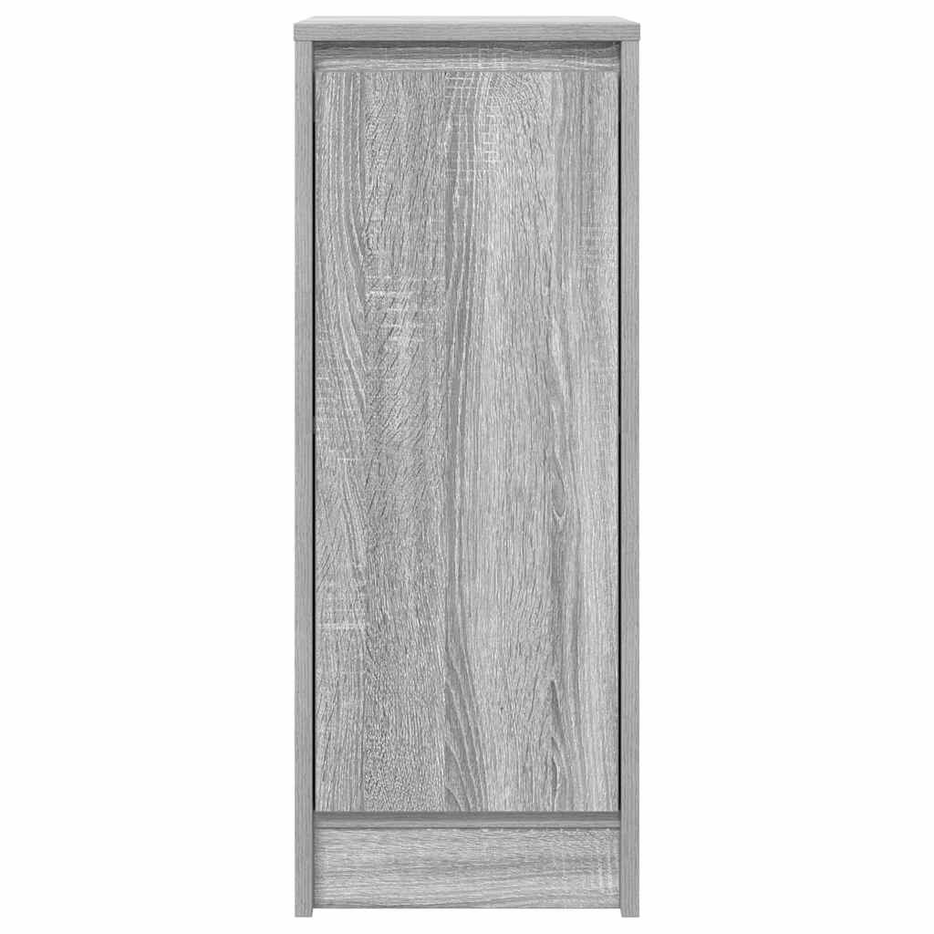 vidaXL Komoda Szara Sonoma 29,5x34x76 cm Drewno klejone