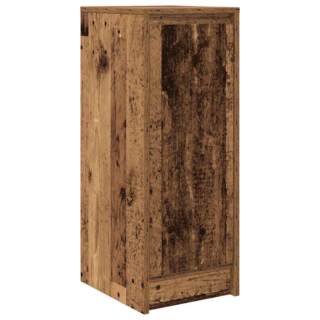 vidaXL Komoda Stare drewno 29,5x34x76 cm Drewno klejone