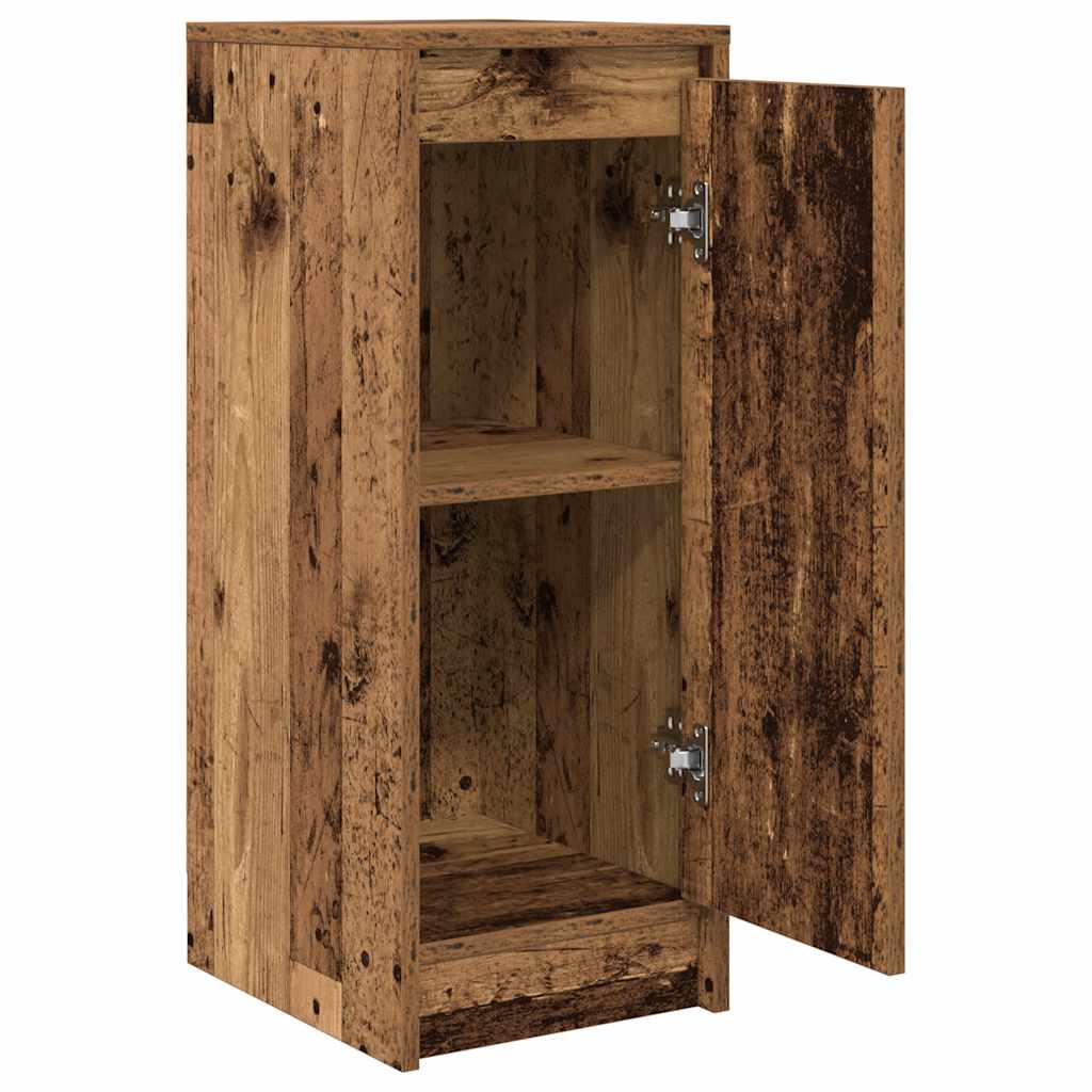 vidaXL Komoda Stare drewno 29,5x34x76 cm Drewno klejone