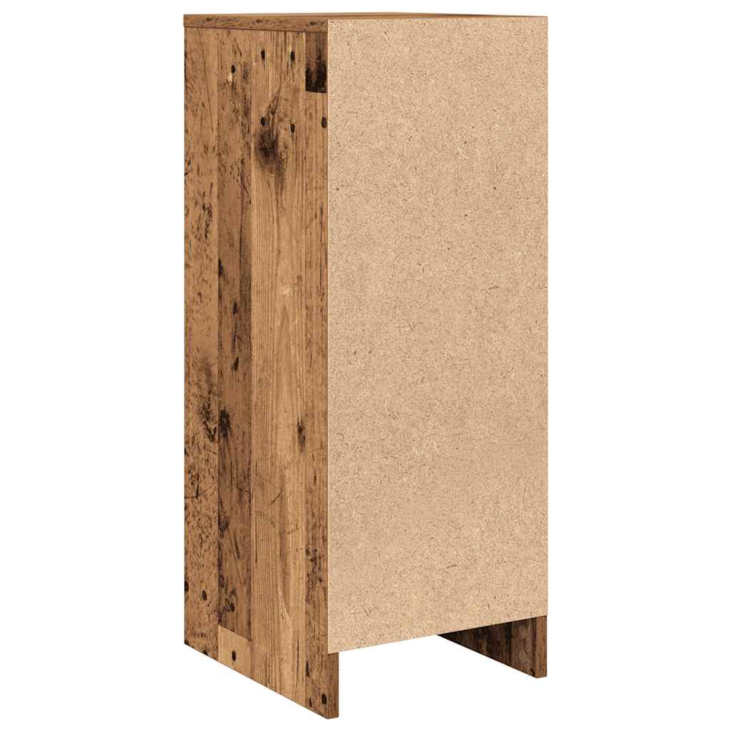 vidaXL Komoda Stare drewno 29,5x34x76 cm Drewno klejone