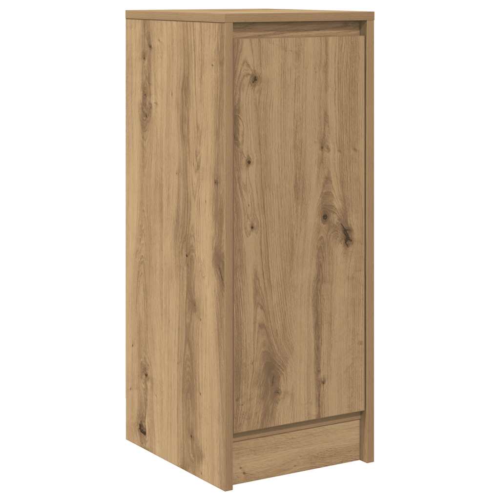 vidaXL Komoda Artisan Dąb 29,5x34x76 cm Drewno klejone