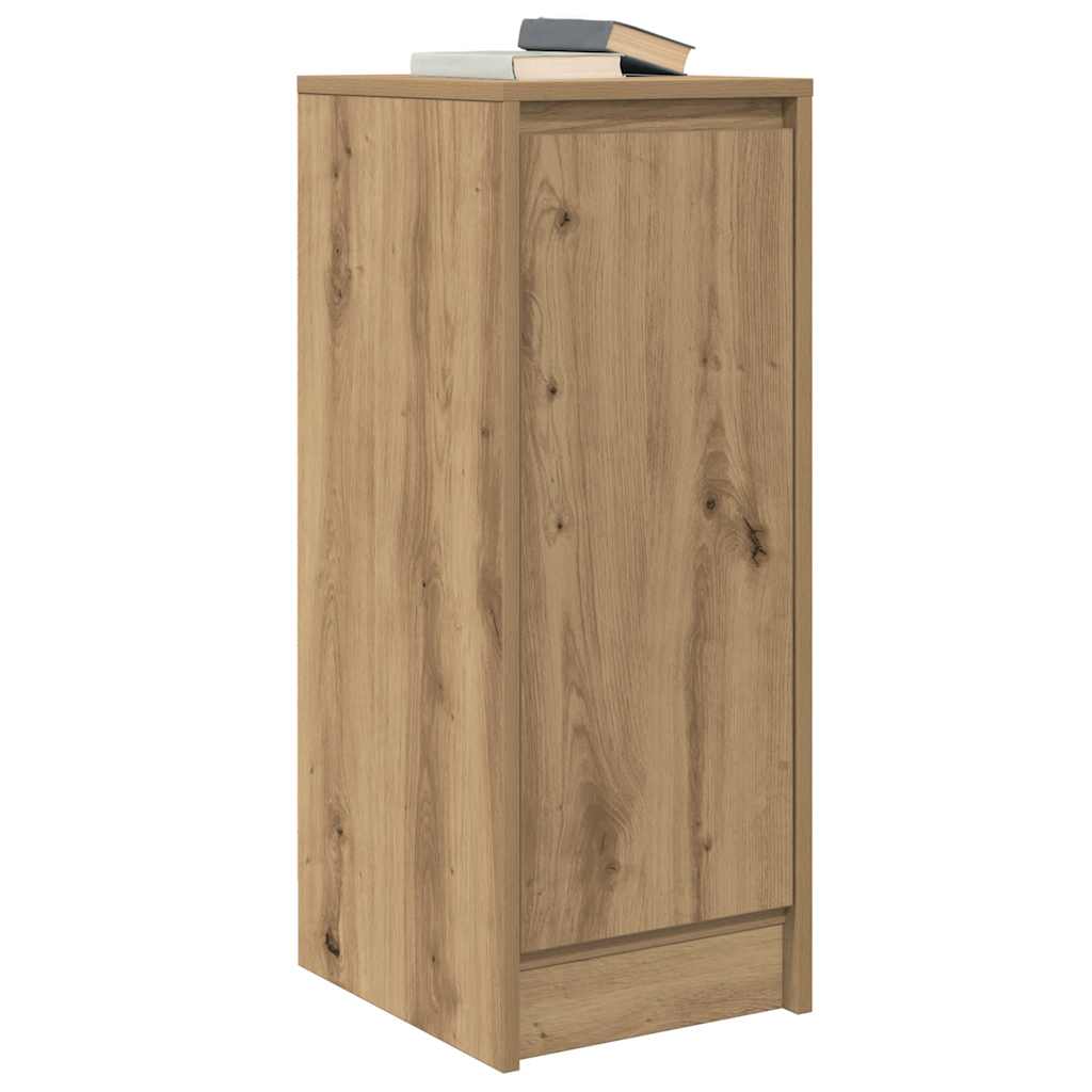 vidaXL Komoda Artisan Dąb 29,5x34x76 cm Drewno klejone