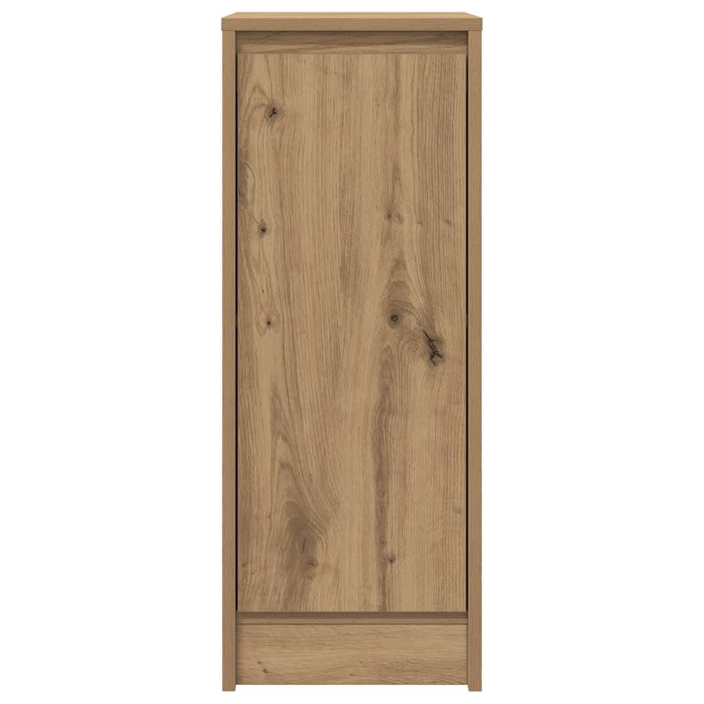 vidaXL Komoda Artisan Dąb 29,5x34x76 cm Drewno klejone