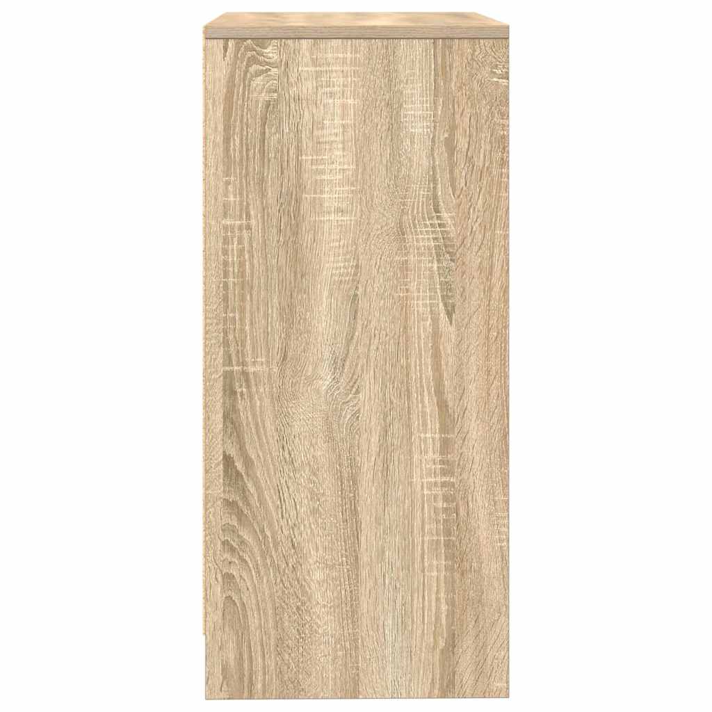 vidaXL Komoda Sonoma Oak 57x34x76 cm Drewno klejone